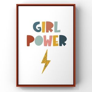✨Art Print✨Girl Power, Original Illustration, Kids Wall Art, Nursery Art